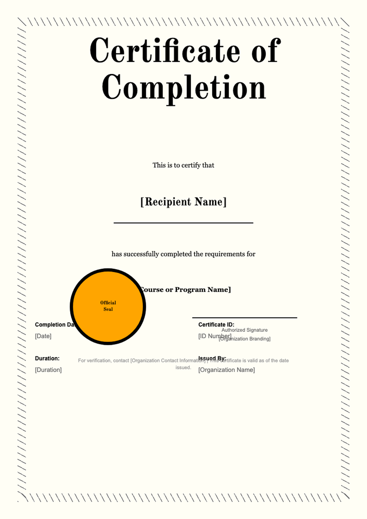 Certificate of Completion for Learn2Serve Seafood HACCP with ornate border and gold seal_variant_2